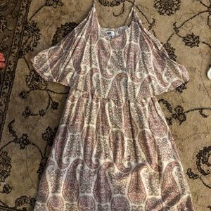 Short paisley dress like new